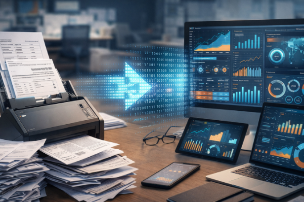 A transformação do físico ao digital permite converter documentos em dados estratégicos para decisões inteligentes, afirma Arqdigital LTDA.