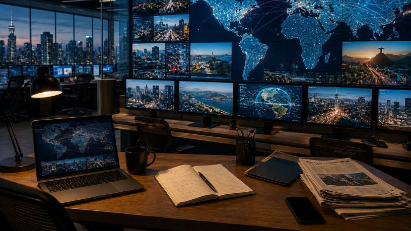 O Impacto da Globalização Conectada e a Busca por Notícias Regionais sobre o Mundo
